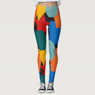 Leggings Formes Bauhaus