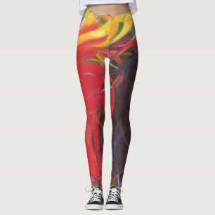 Leggings Formes de combat par Franz Marc, Art fin vintage