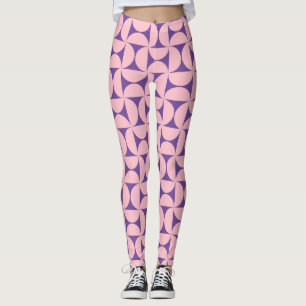 Leggings Formes Géométriques Élégantes Motif En Couleurs Ro