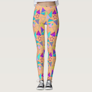 Leggings Formes géométriques Style Vintage Motif 01x4 LOran