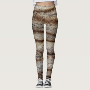 LEGGINGS FOURRURE AUTHENTIQUE 2 DE CHINCHILLA