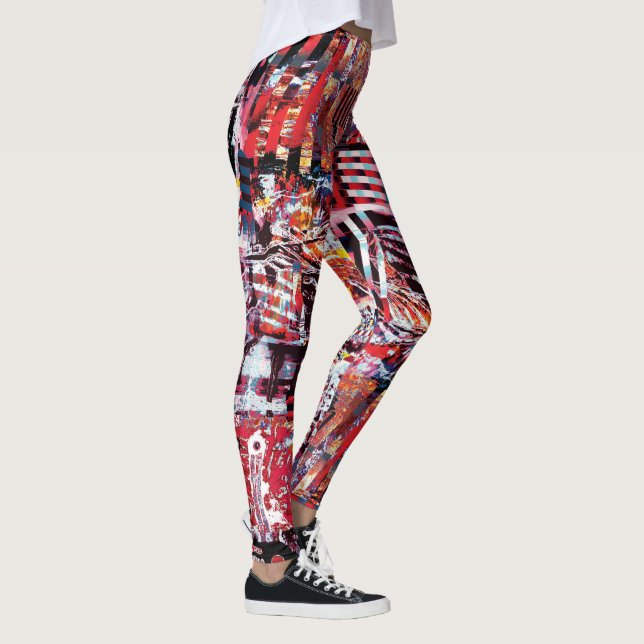 Leggings – Fragmented Pulse (Droite)