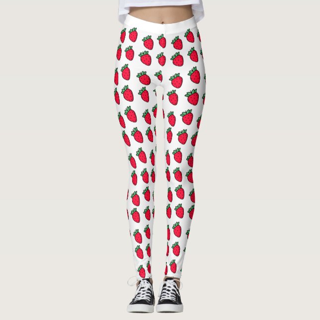 Leggings Fraise (Devant)
