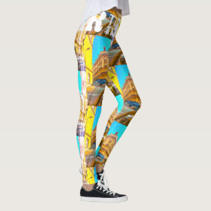 Leggings France Architecture French Street Old Car Paris