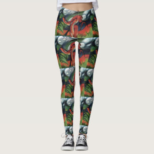 Leggings Franz Marc Red Deer célèbre peinture féminine