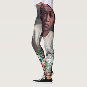 Leggings Frédéric Bazille - Jeune femme aux pivoines