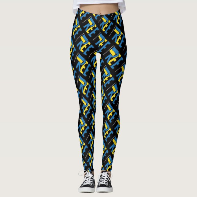 Leggings Free Ukraine (Devant)