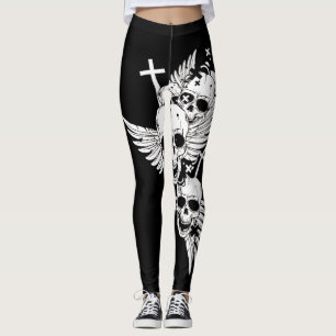 Leggings Freedom B&W