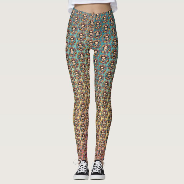Leggings Frida Kahlo (Devant)