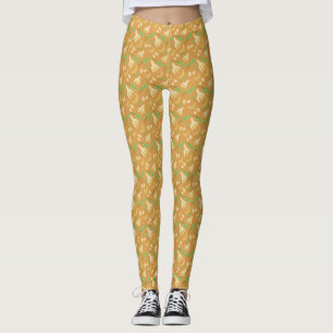 Leggings Fruit Basket Pattern Collection - Banana