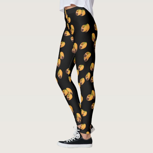 Leggings Fun Taco Lover Été Mexique (Gauche)