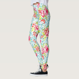 Leggings Funky Summer Colours Peinture Splatter Art Motif