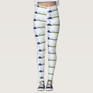Leggings Funny hippo birdie deux brebis
