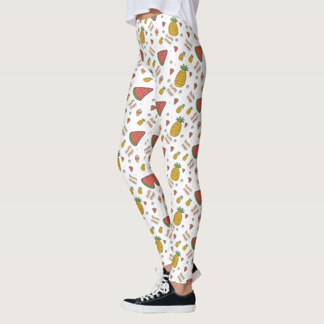 Leggings funny pineapp (Gauche)