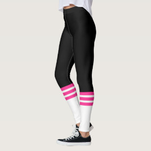 Leggings Funny Pink Team Tube Sock