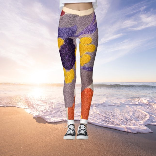 Leggings Fusion de fleur (Créateur téléchargé)