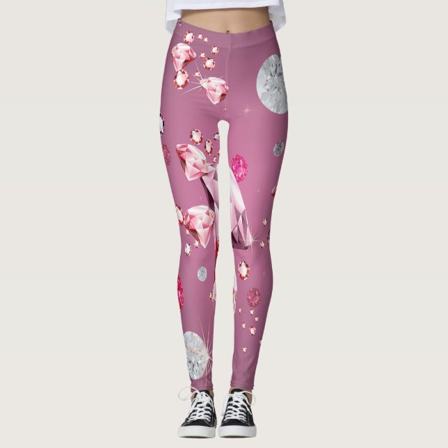 Leggings Galaxie de diamant 9 (Devant)