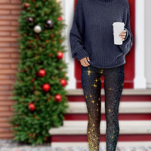 Leggings Galaxie de Noël Parties scintillant éblouissante