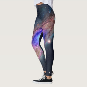 Leggings Galaxie spirale lumineuse Cosmos