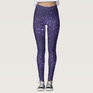 Leggings Galaxie Univers Cosmos Espace Moderne Étoiles Viol