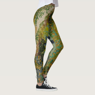 Leggings Garden at Arles by Vincent Van Gogh