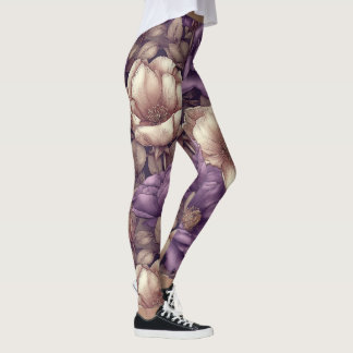 Leggings Gardenias Fleur Haltérophilie Gardenias Pétales