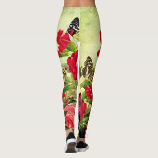 LEGGINGS GAUCHES IMPRIMÉES À BÂTON