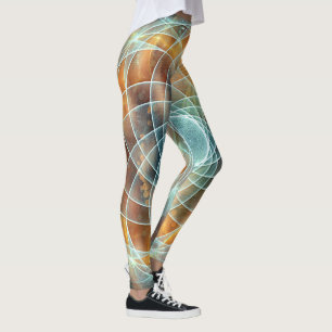 Leggings Géométrie Sacrée Psychédélique Légendes De Stargat
