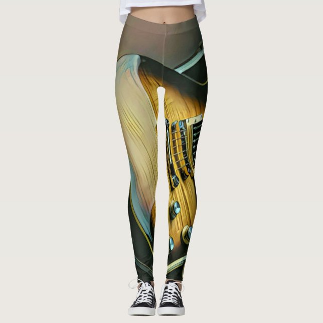 Leggings Gifts for guitarist (Devant)