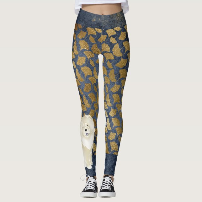 Leggings GINKGO les GUÊTRES crèmes de bouffe ! ! ! (Devant)