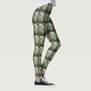 Leggings Giraffes de Noël