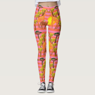 Leggings Giraffes et jambières de chameaux