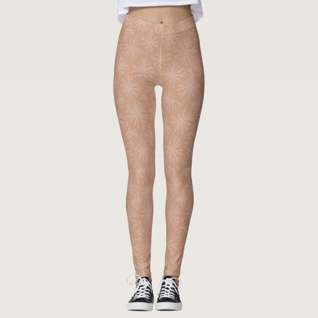 Leggings Glace et givre (Devant)