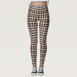 Leggings Glen Check Plaid Mode Impression