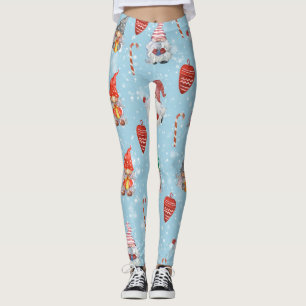 Leggings Gnome de Noël