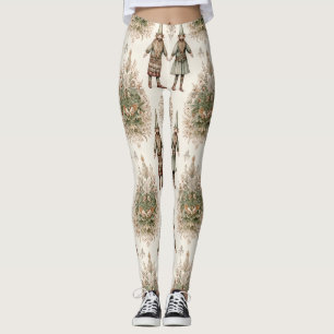 Leggings Gnomes de la forêt fantaisiste & Botanique (1)