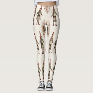 Leggings Gnomes de la forêt fantaisiste & Botanique (2)