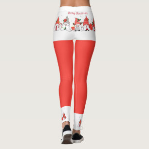 Leggings Gnomes de Noël 