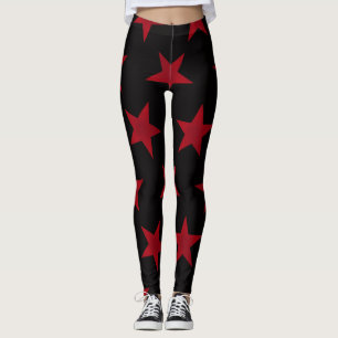 Leggings Golden Stars Motif 8