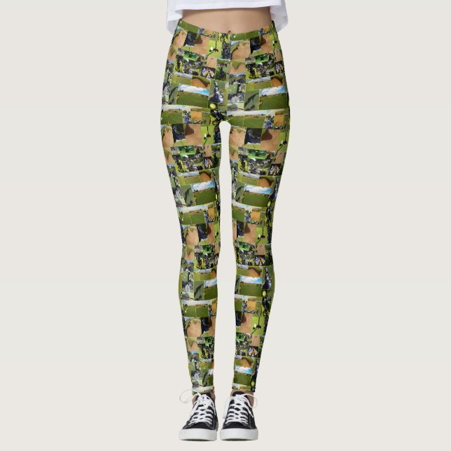 Leggings Golf Collage (Devant)