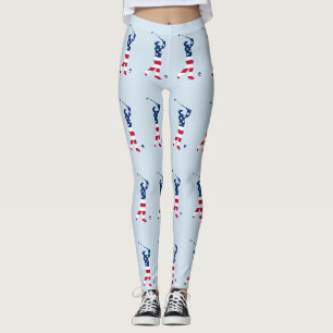 Leggings Golfeur de drapeau américain de golf des
