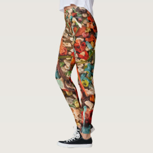 Leggings Gomme à bulles