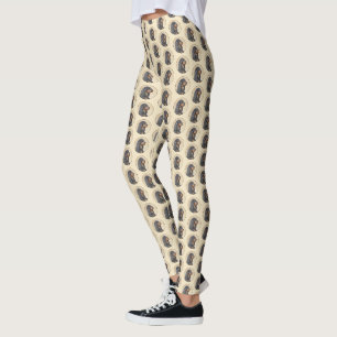 Leggings Gordon Setter Peinture - Joli art original chien