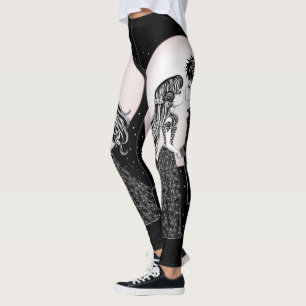 Leggings Gothique Emo Enfants Kiss Valentine's Day