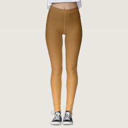 Leggings Gradient neutre et simple d'or