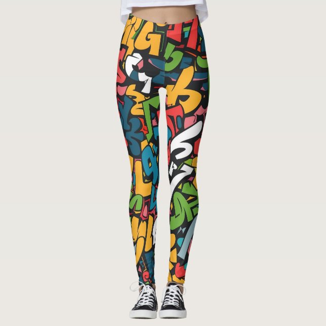 Leggings Graffiti (Devant)
