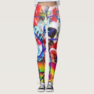 Leggings Graffiti fou