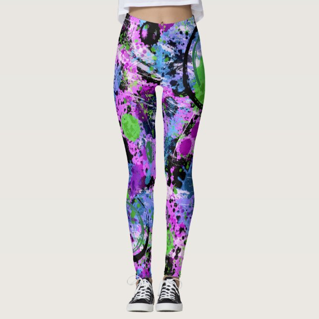 Leggings Graffiti Smoothie (Devant)