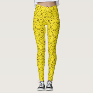 Leggings Graisse du visage jaune
