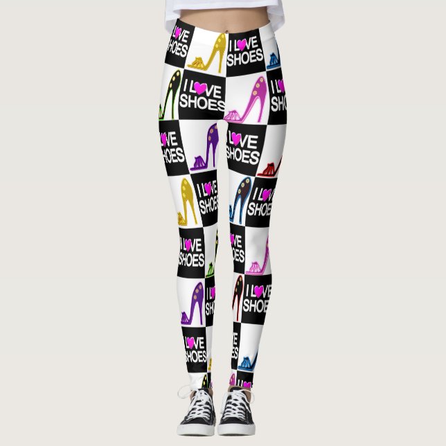 LEGGINGS GRANDE ET GRANDE CHAÎNE AIMÉE (Devant)